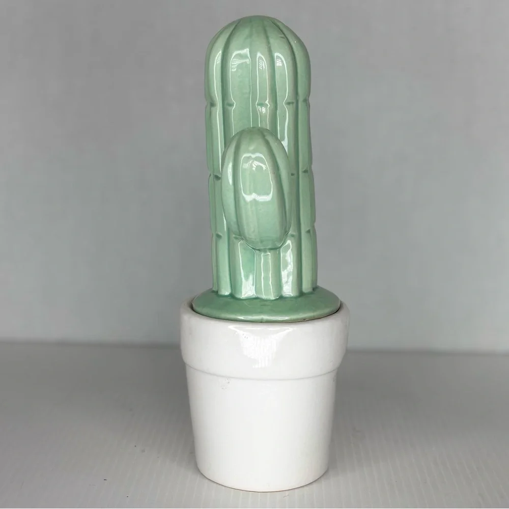 Cactus Bank w Original Stopper Southwest Decor 9.75” - Picture 4 of 10
